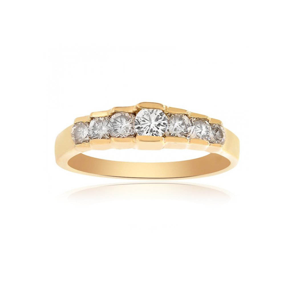 055 Carat Diamond Wedding Band 14k Gold Ring 793$
